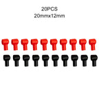 20Pcs Battery Terminal Cover Boots Insulating Protective Lug Cap Car Battery Cathode Positive Terminal Cover Ship Insulation
