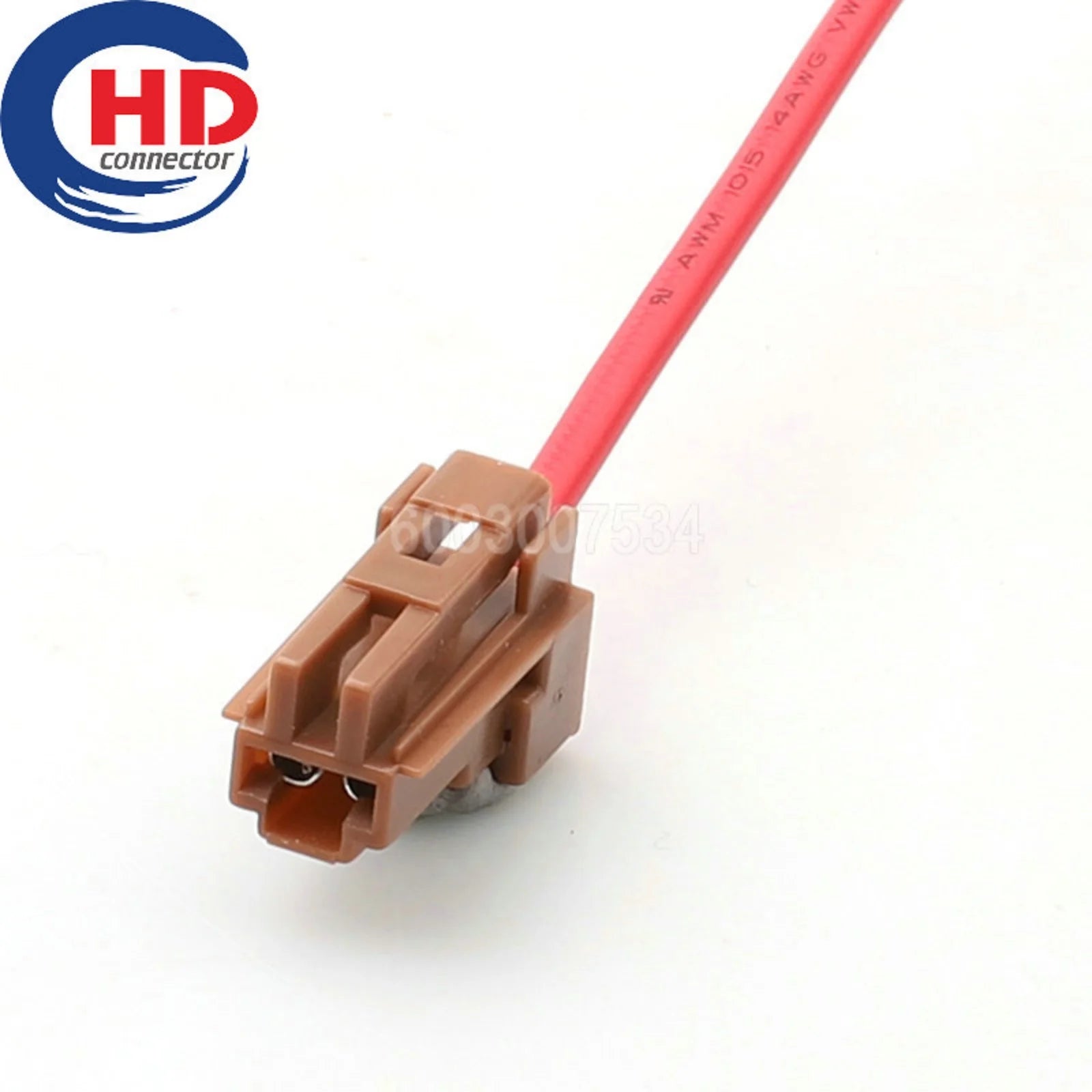 1 Pin Connector Unsealed 6098-0234 6.3mm AC Assembly Wiring Harness Plug Electric Cable Female Connector