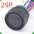 29-Pin Wire Harness Automotive Waterproof Connector harness 10016 15544896 replaceable