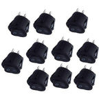 10PCS 12V Round Rocker Switch ON/OFF 2 Pin SPST Camper Van Caravan Motorhome For Car Auto Boat Household Appliances
