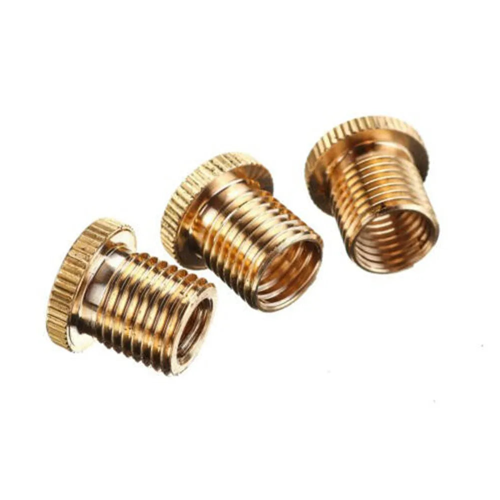 Gear Shift Knob Thread Adapter Nut Insert Kit M10x1.25 M10x1.5 M8x1.25 Universal Car Gear Shift Knob Head Thread Adapter Kit