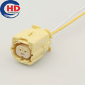 2 Pin Collision Sensor Hairspring Plug Female Waterproof Connector Wiring Harness For Toyota Honda etc. Car 7283-5073-70