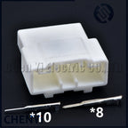 18 Pin male or female Automobile Wire Connector Head unit audio plug 90980-12739 6098-5594 6098-5604 with Pin For Mazda Axela
