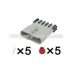 Delphi 5Pin Connector Waterproof 2.8mm Male Female Connector Auto Wire Harness Cable Socket for Buick 1218-6400 12084891
