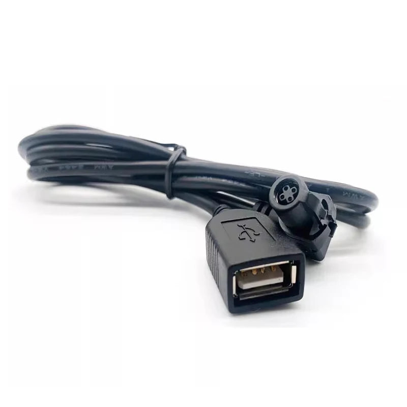 Compatible with USB cables for popular CD players, Magotan, Passat, new Bora, Golf 6, new Sagitar, Tiguan, and tailline plugs