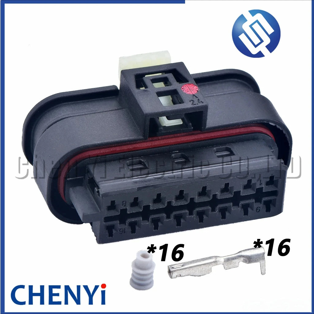 16 Pin Car Reversing Radar Camera Plug Car ACC Electric Socket A0001532222 805-587-541 805-588-571 807-445 805-587