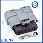 6 Pin Auto waterproof connector ignition coil Wire harness plug 211PC062S1149 10865112 For Peugeot 407 EW10A Citroen Renault