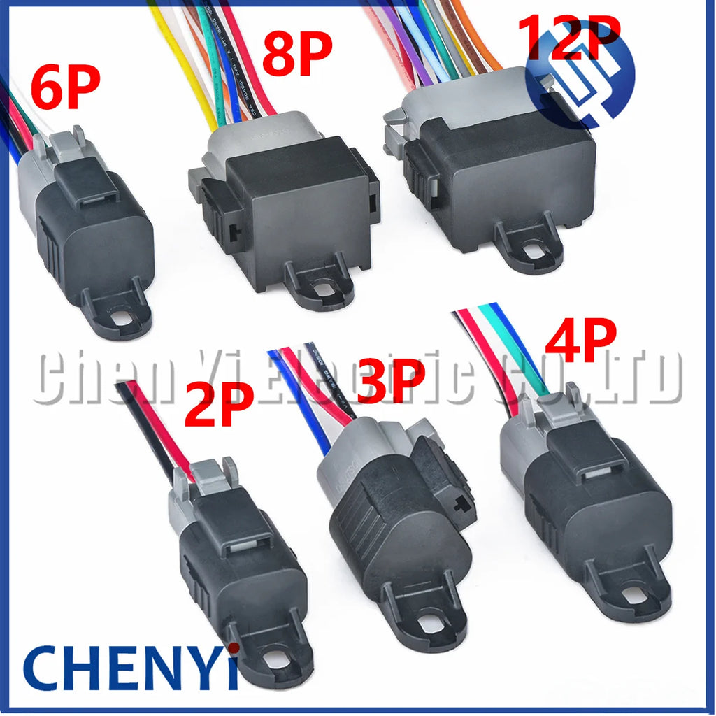 The dustproof waterproof cover lid of the connector use For the Duetsch DT series female plug 2/3/4/6/8/12P 1011-344-0205