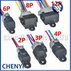 The dustproof waterproof cover lid of the connector use For the Duetsch DT series female plug 2/3/4/6/8/12P 1011-344-0205