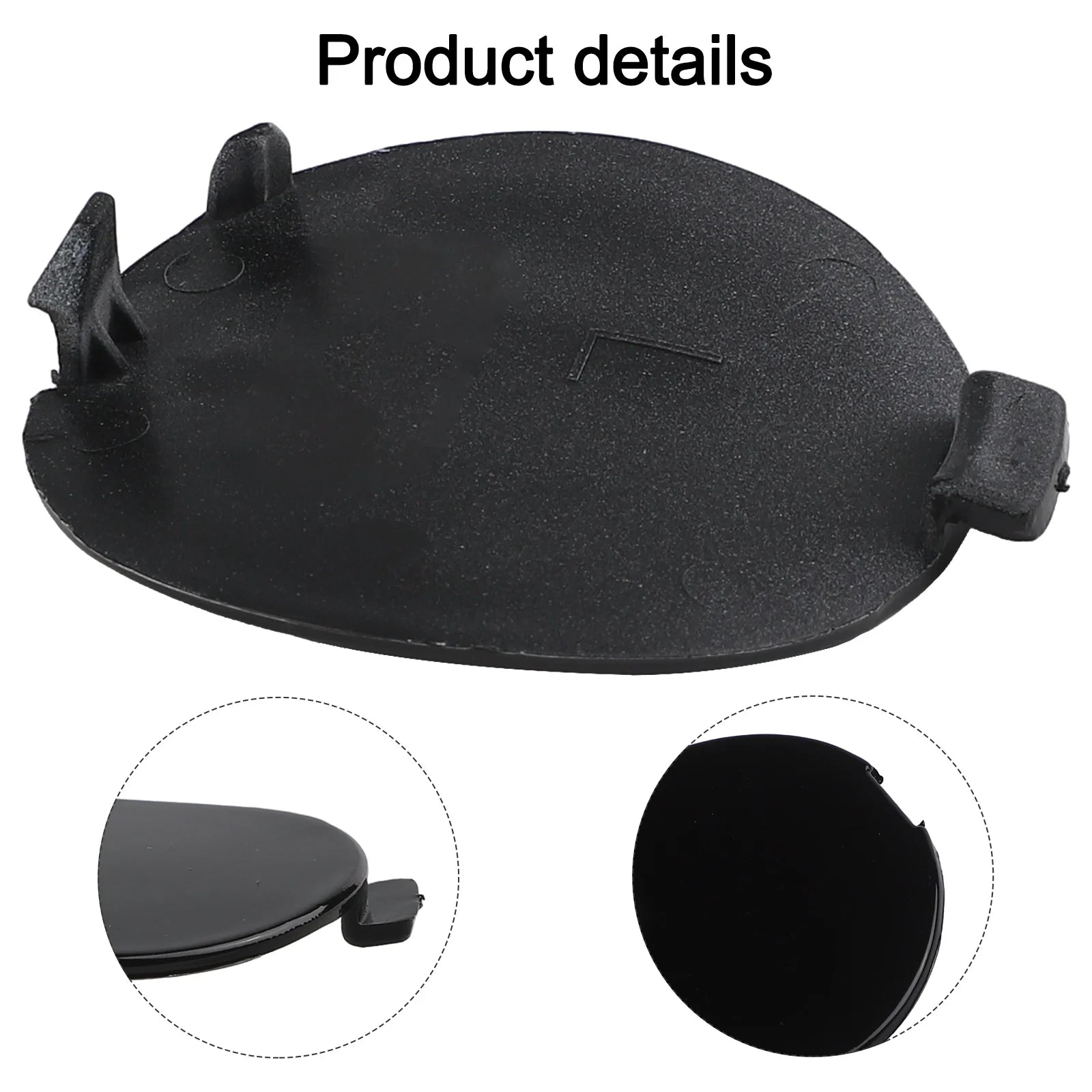 1pcs Rear Right / Left Bumper Tow Eye Cover For MAZDA 3 For Hatchback 2019-2023 Replacement Rear Bumper Trailer Cover