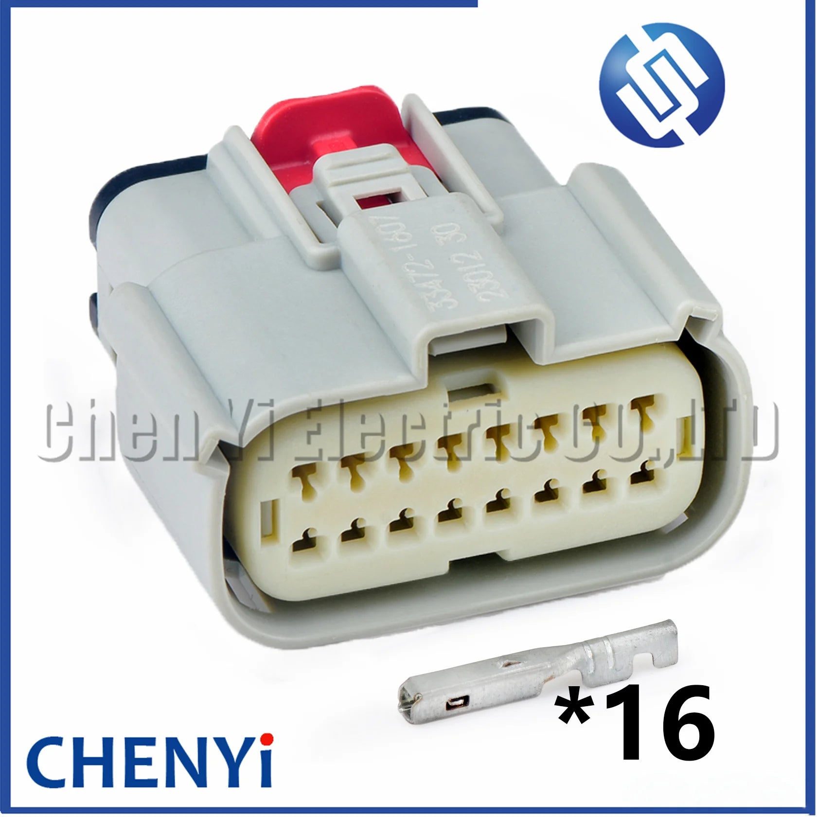 16 Pin Auto Rearview Mirror connector Headlamp plug 33472-1816 334721816 33472-1607 54241631 For Buick Chevrolet Cadillac Ford