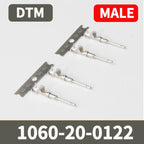 Automotive Waterproof Connector Terminals Pins, Crimp Contacts for JST DT DTM DTP AMP Delphi ECU Connectors 3-1447221-3 770520-1