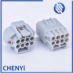 8 Pin Automotive waterproof connector headlight harness assembly plug Socket 90980-10897 90980-10896 7283-1289-40 For Toyota