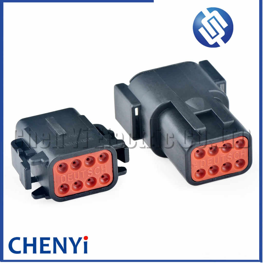 8 Pin DTM series Automotive waterproof connector wire harness connector DTM06-8SB DTM04-8PB For Deutsch