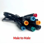 4/10Pcs M8 Waterproof Connectors 2/3/4/5/6 Pin, Male & Female Plug Socket Set, IP67 Wire Cable Connector Kit