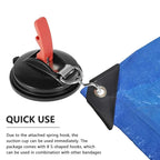 1/2/3/4Pcs Car Truck Tent Suction Multi-function Camping Tent Securing Hook Auto Accessories Vacuum Suction Cup Car Amagi