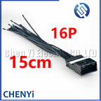 16 Pin Automotive connector Car Audio Navigation Rearview wire harness Plug 1379678-1 1379665-1 1379678 1379665