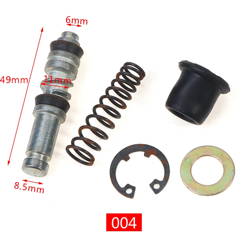 1Set 11mm 12.7mm 14mm 16mm Motorcycle Clutch Brake Pump Piston Plunger Repair Kits Master Cylinder Piston Rigs Repair Accessorie