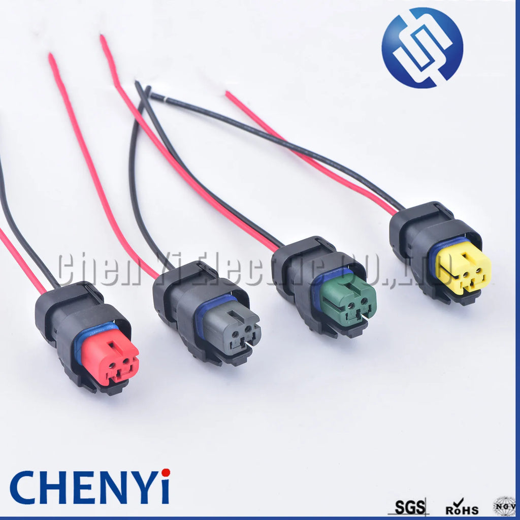 2 Pin Auto Sensor plug Camshaft Solenoid valve Connector For CAT Excavator Carter 776522-1776522-2 776522-3 776522-4 776427-1