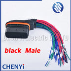 62 Pin Automotive Waterproof 30cm Wire Harness connector ECU DCU Computer board Plug 1-1418883-1 2-1418883-1 For Volvo CUMMINS