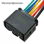 1 Set 10 Pin 1.2mm Auto Waterproof Headlight Electrical Cable Connectors Plug Wire Harness For Peugeot 301 Special 1801600-1
