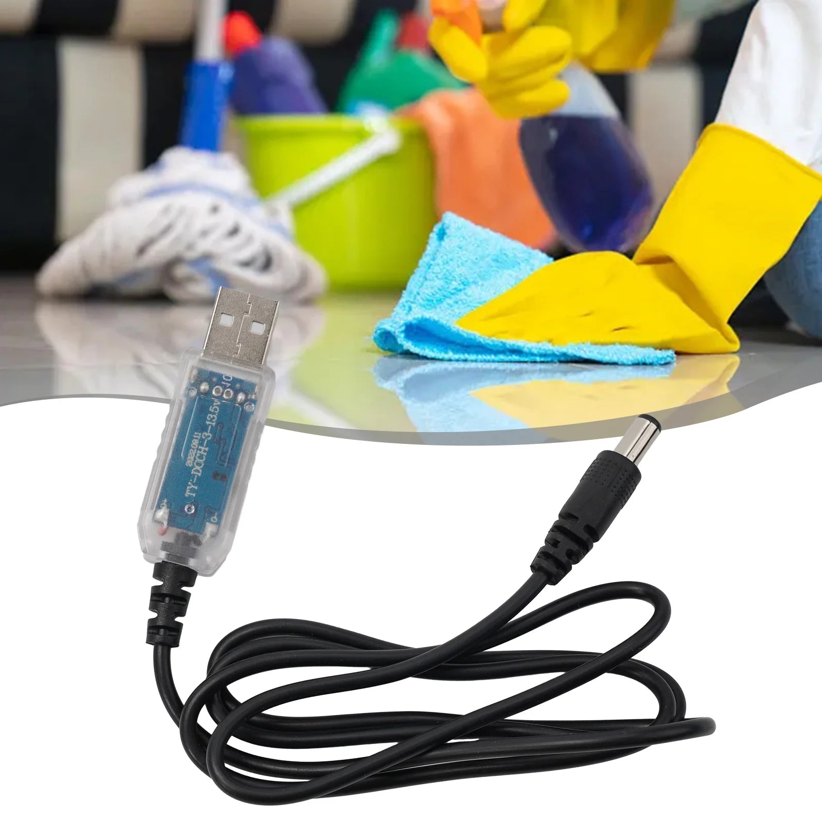 1pc Charging Cable For Car Household Vacumn Cleaner ST-6101 120W USB Charging Cable Wire Accessories Home Vacuum Cleaner Parts