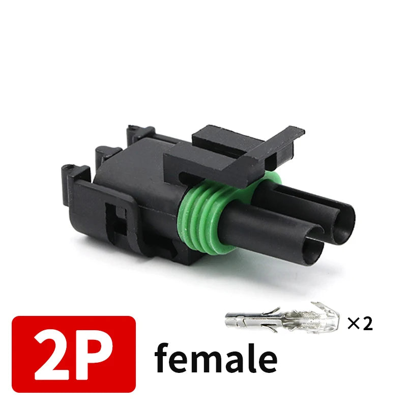 2.5 Series Automotive Waterproof Connector 1/2/3/4/6Pin Male And Female Plugs Haltech MAP TPS Wire Connector For GM