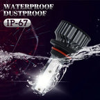 LED 9005/HB3 9006/HB4 9007 H13 H11 H7 H4 H3 H1 880 Car Bulbs 12V High Low Beam 20000LM 120W 6500K White Plug-N-Play 80000h amagi
