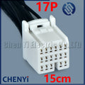17/22/24/28/31Pin Automotive vehicle central control ecu connector radio mudule Plug 353029-1 For Toyota Honda k20 Nissan proton