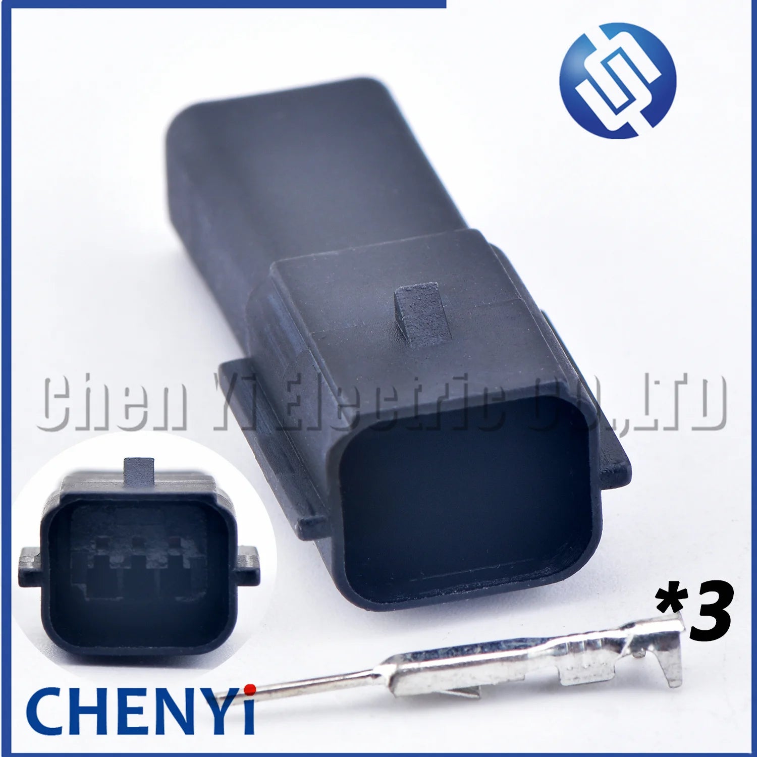 3 Pin auto waterproof Crankshaft Position Sensor connector PDC Parking Radar Sensor Plug 314043110 31404-3110 For Buick GM Ford