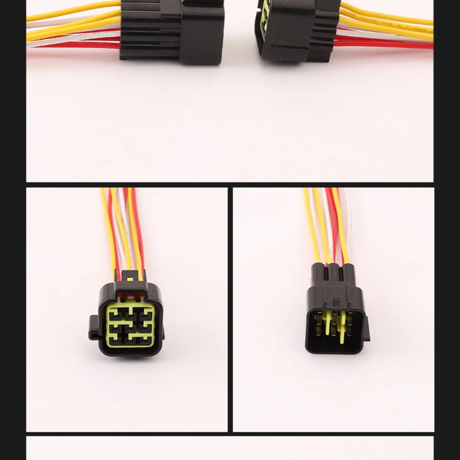 9 PIN Window Lifter Wire 2.3mm Waterproof Connector High-voltage Ignition Coil Plug Ford Mondeo ISUZU FW-C-9M-B FW-C-9F-B