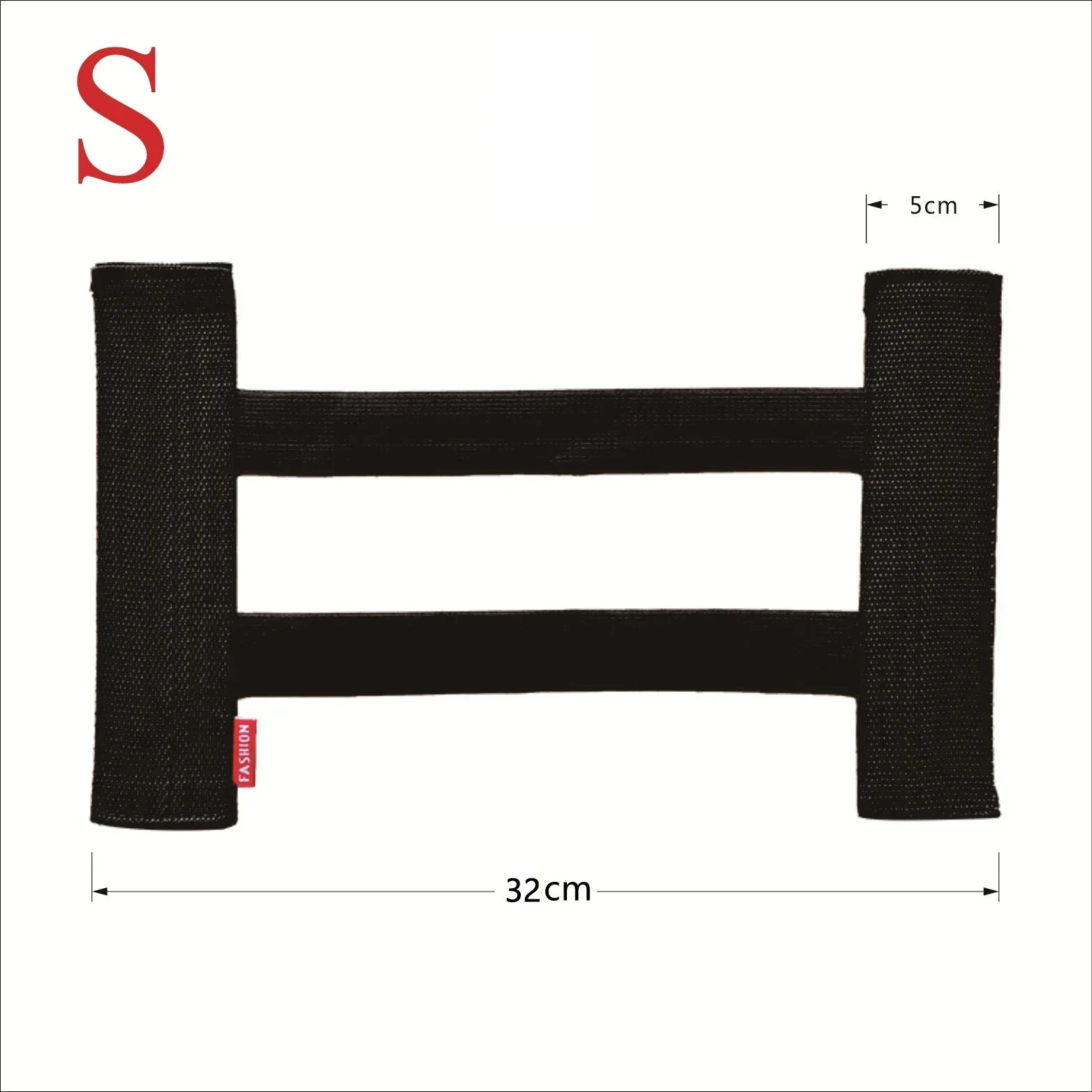 Car Trunk Elastic Mesh Fixed Straps Car Interior Organizer Extinguisher Storage Net Bag Seat Back Fixing Bag Auto Car Accessory