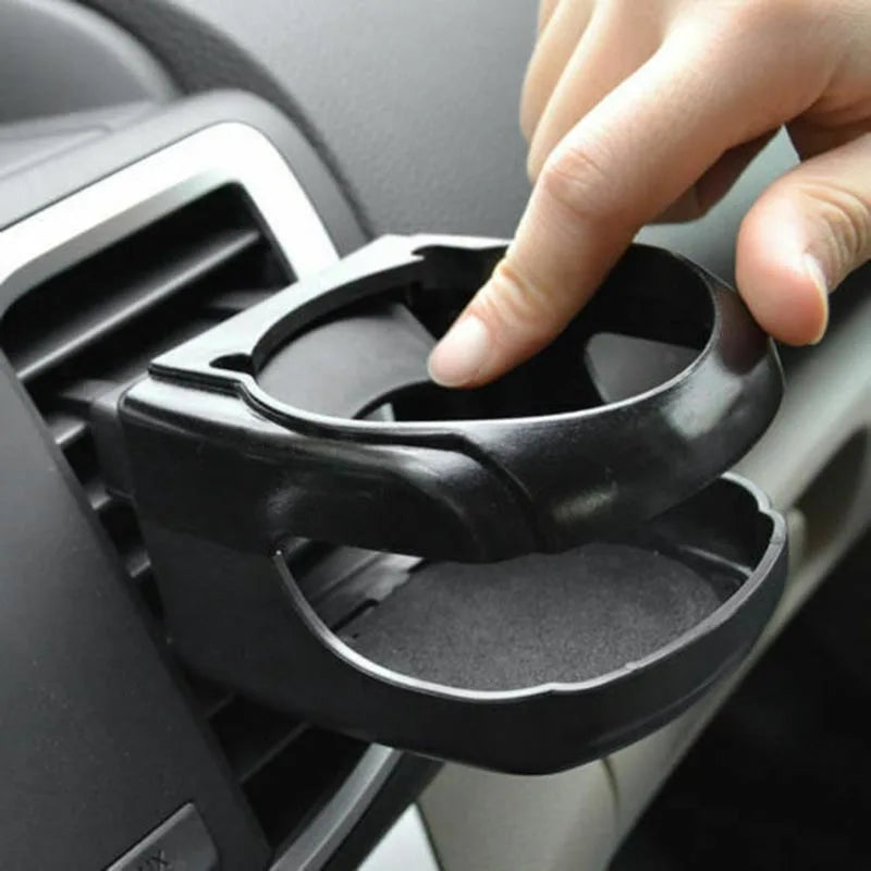 Car Large Water Cup Holder Auto Car Outlet Air Vent Mount Black Drink Cup Water Bottle Can Holder Rack Drink Bottle Cup Support