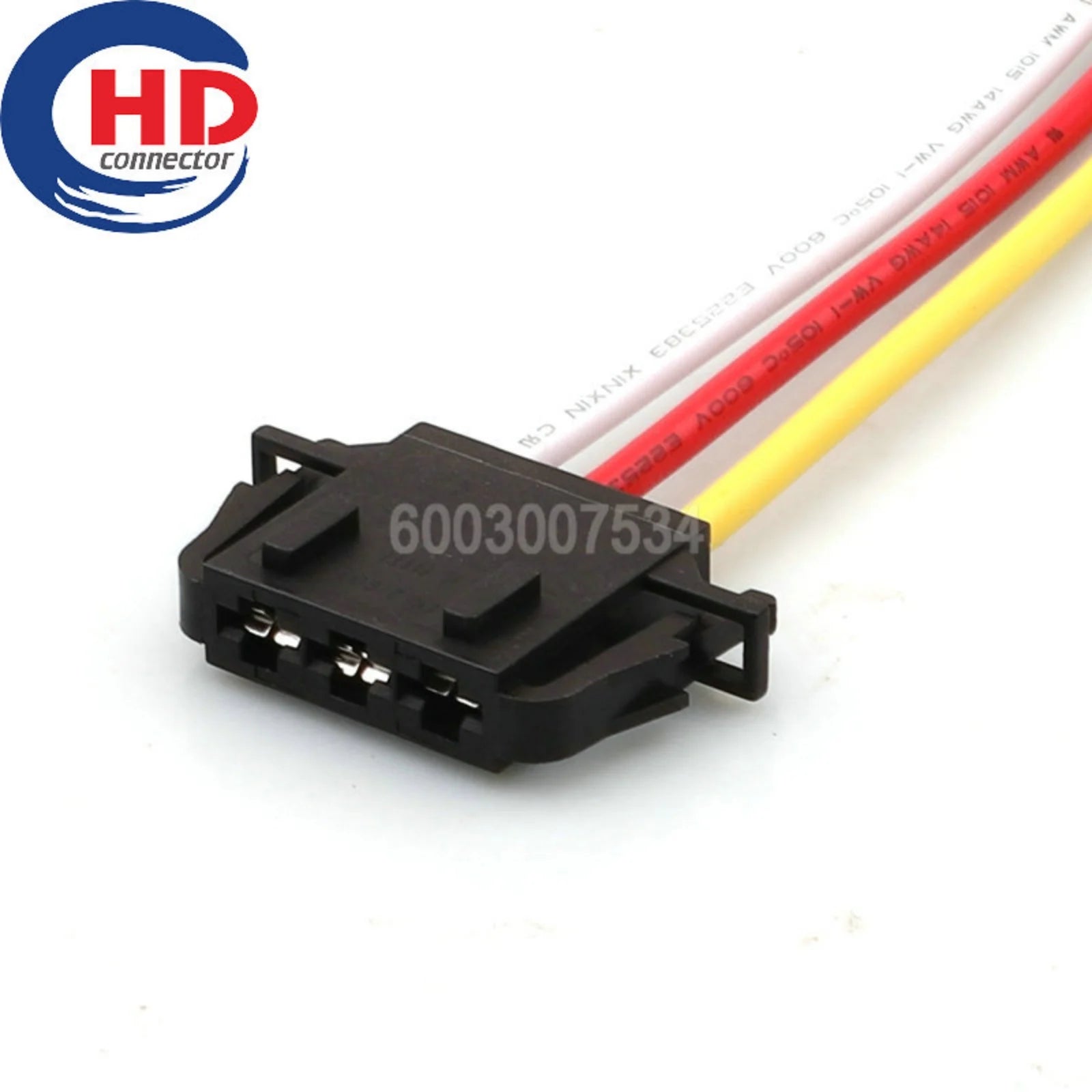 3 Pin Connector  Unsealed  Series Male Connector Cable Plug Motorcycle Electrical Harnesses Wiring Harness 1J0972763