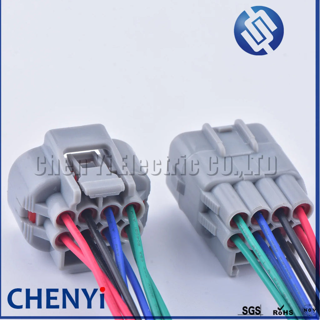 8 Pin Auto Connector Reversing Radar Assembly Plug PDC Socket pigtail 90980-10897 90980-10896 For Honda XRV CRV Toyota Supra MK4