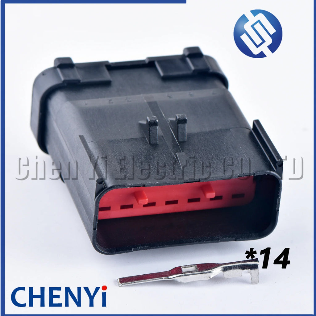 14 Pin waterproof connector bumper radar Transmission plug Rear lamp plug Headlig ABS sensor plug Engine plug 54201411 54201415