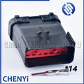 14 Pin waterproof connector bumper radar Transmission plug Rear lamp plug Headlig ABS sensor plug Engine plug 54201411 54201415