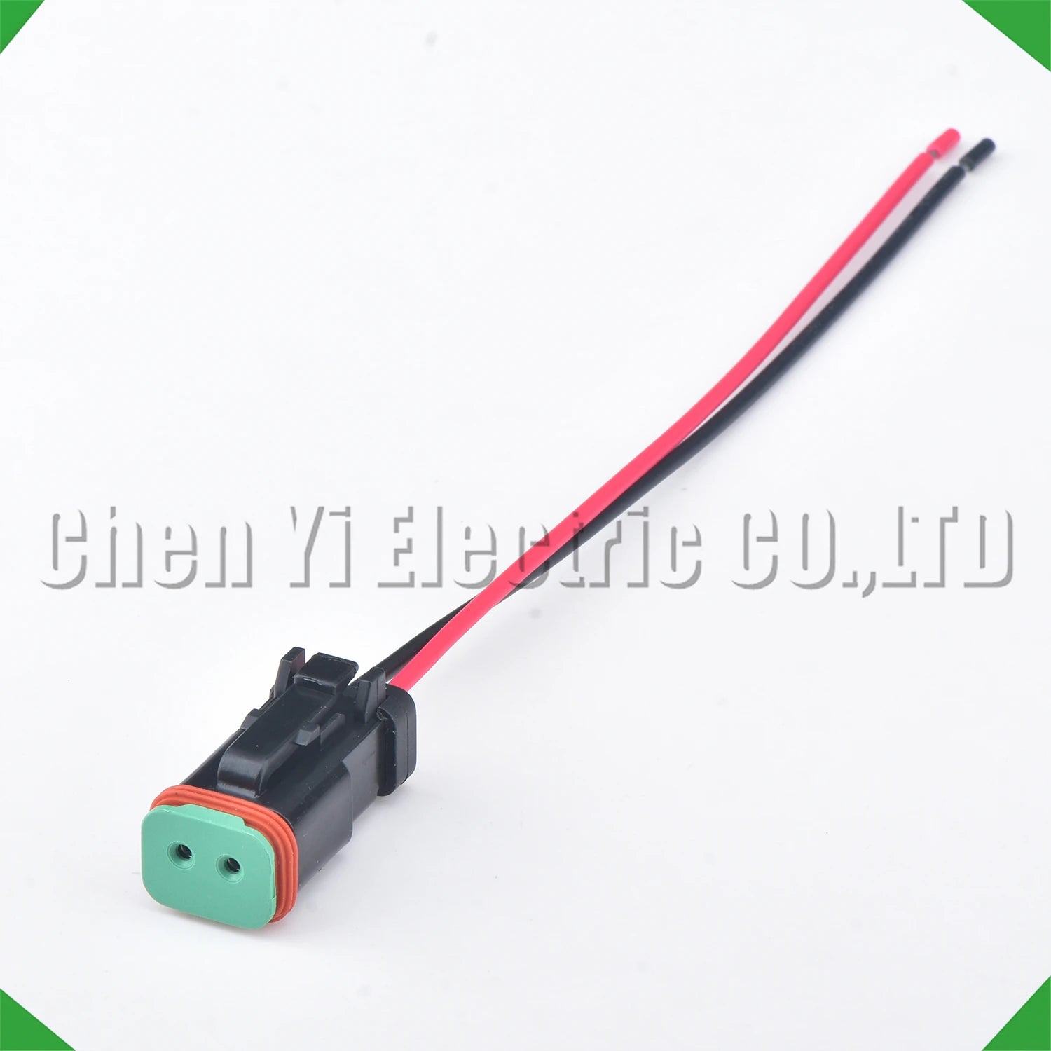 2-Pin Wire Harness Harness Waterproof Connector excavator headlight headlight