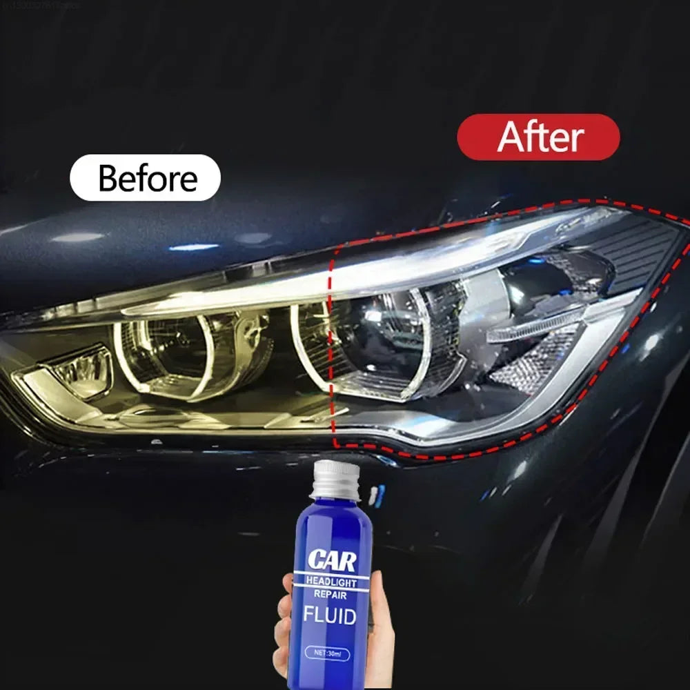 Ceramic Coating Headlight Auto Lamp Crystal Polish Headlight Headlight Repair Polishing Nano Nano Coating Fluid Fluid Polis Amag