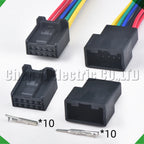 10-pin auto connector connector connectors player microphone navigation toyota