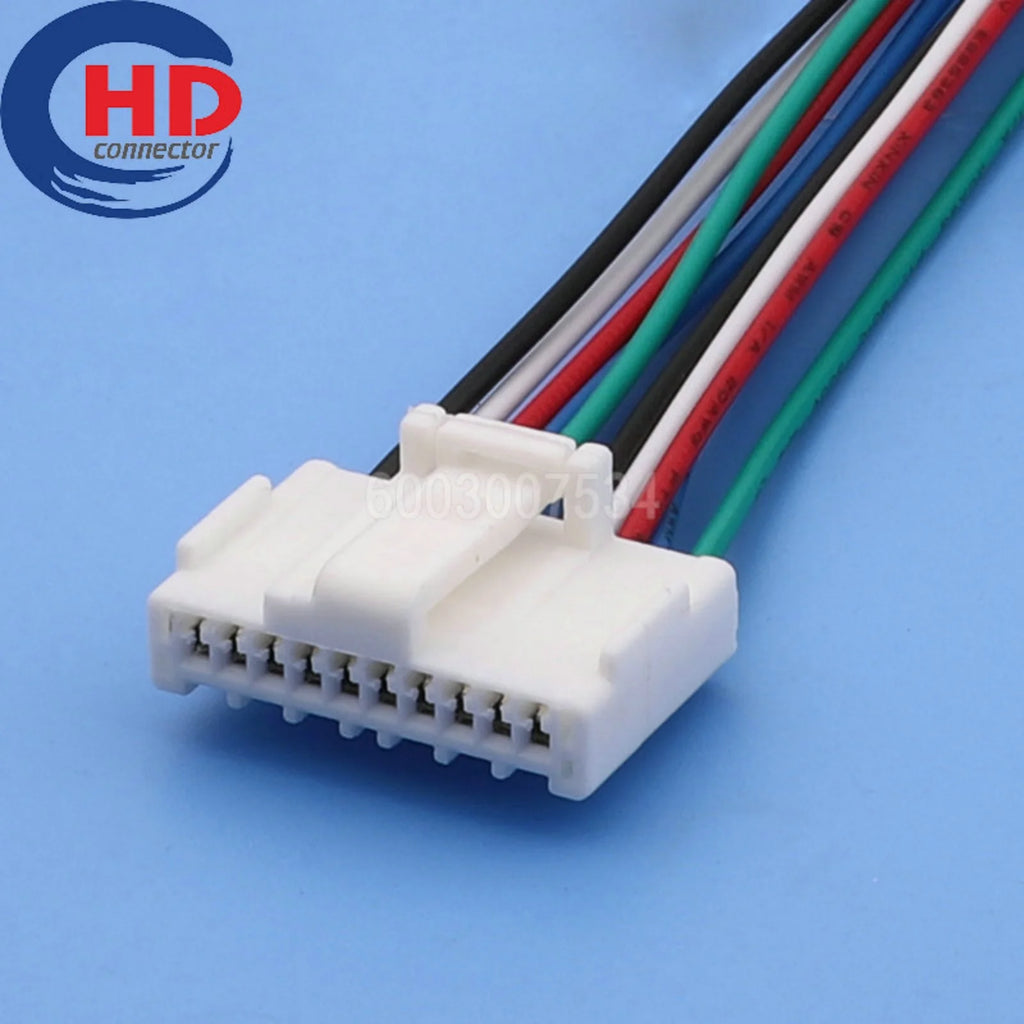 10 Pin Connector Unsealed 1.2mm Series Male Female Connectors Cable Plug Motorcycle Electrical Harnesses 7283-7602 90980-11657