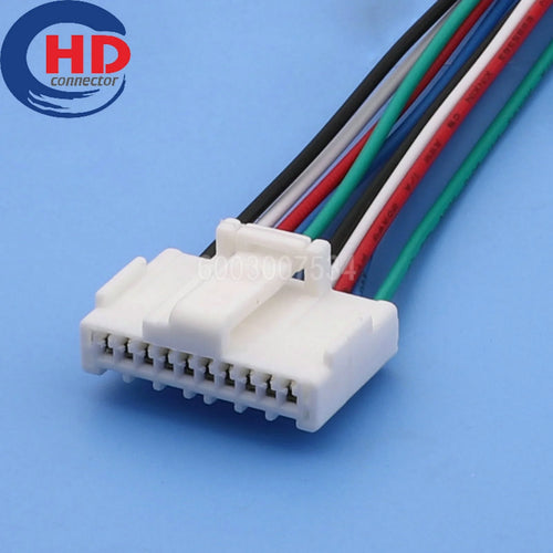 10 Pin Connector Unsealed 1.2mm Series Male Female Connectors Cable Plug Motorcycle Electrical Harnesses 7283-7602 90980-11657