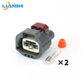 7282(7283)-5596-10 Automotive vacuum pump sensor 2-hole plug DJ70258-6.3-11/21 rubber shell with terminal