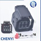 6 Pin Automobile Headlight Wiring Harness Waterproof plug connector MG643866-5 For Hyundai Freddy ix35 Rena Santa Fe