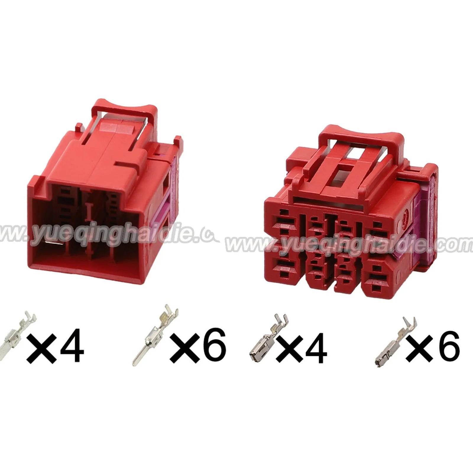 10PIN Connector Unsealed 1.5mm 3.5mm Series Male Female Connectors  Wiring Harness 4F0937743B 4F0937733B  For VW Audi