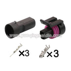 3Pin Connector Waterproof 1.5mm Male Female Connector Automotive Oil Fuel Cable Socket for GM 12078090 12110192 0441004 12065287
