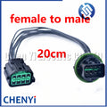 8 Pin Automotive headlight Harness plug auto waterproof connector socket HP066-08021 GL211-08021 for K2 K3 K5 Sonata MISTRA