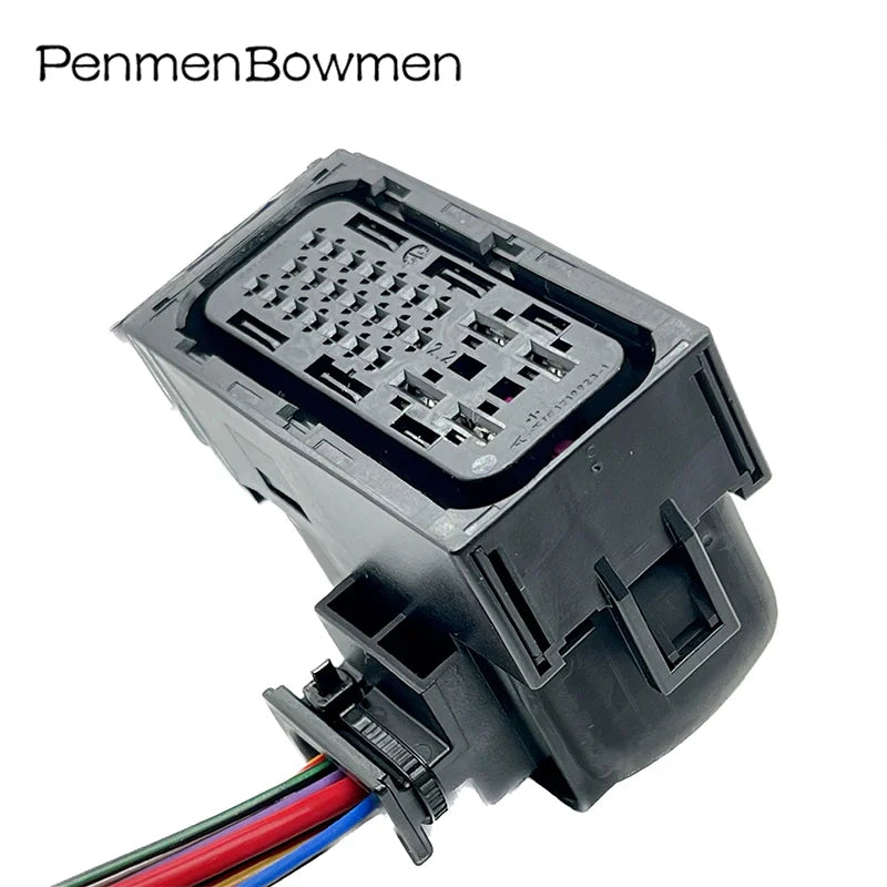 1 Set 25 Pin Auto 0AM 7Speed Dual-Clutch DSG Gearbox Valve Body Harness Connector Plug 1719918-1 For Skoda 1K0973213 Not Full Ne