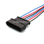 6 Pin Connector Waterproof 2.2mm Male Female Connector Automotive AC Assembly Wire Harness Cable Plug for Toyota 7283-1968-30