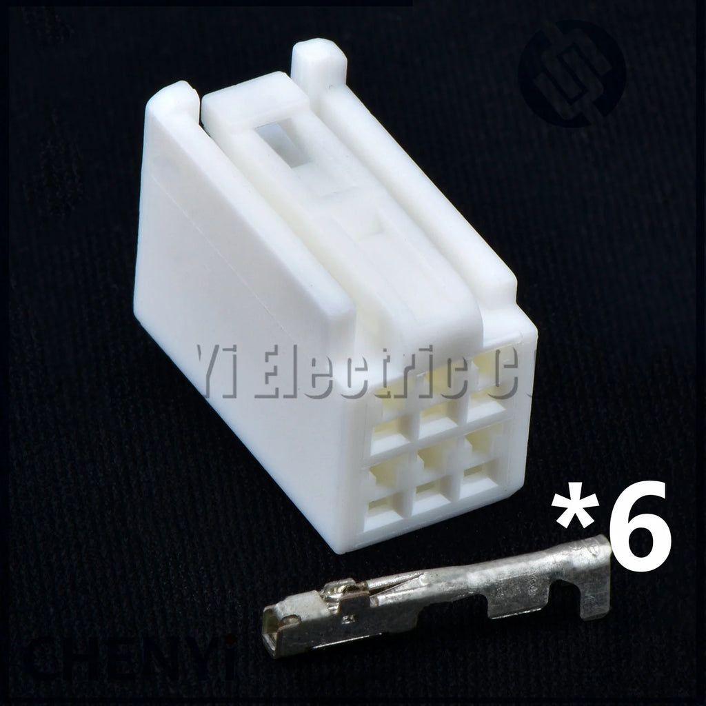 6 Pin Auto central control host connector bgm park assist CD player audio Plug 90980-12012 For Toyota Lexus Mitsubishi Mazda